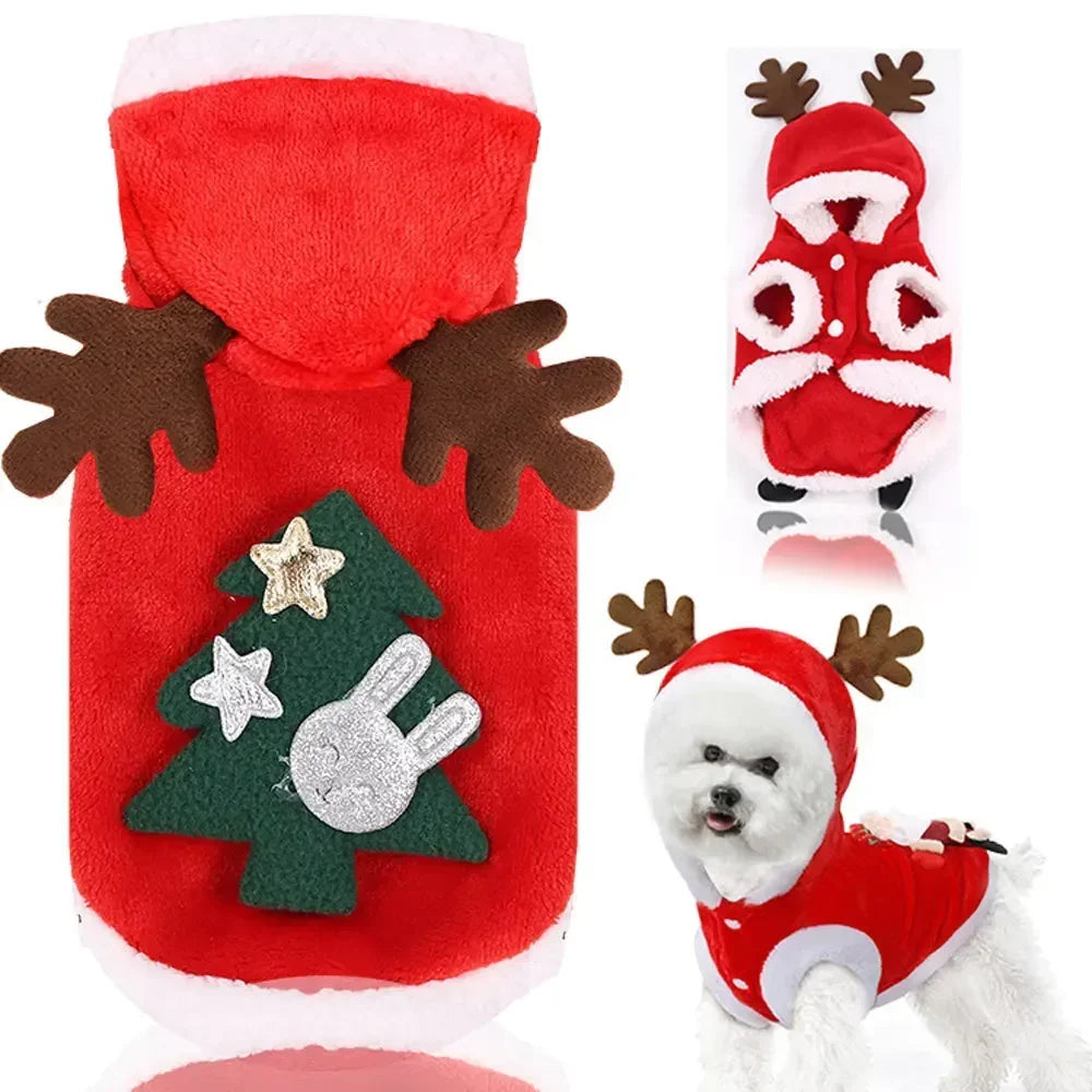 Buddy Style™ Christmas Cozy Pet Hoodie