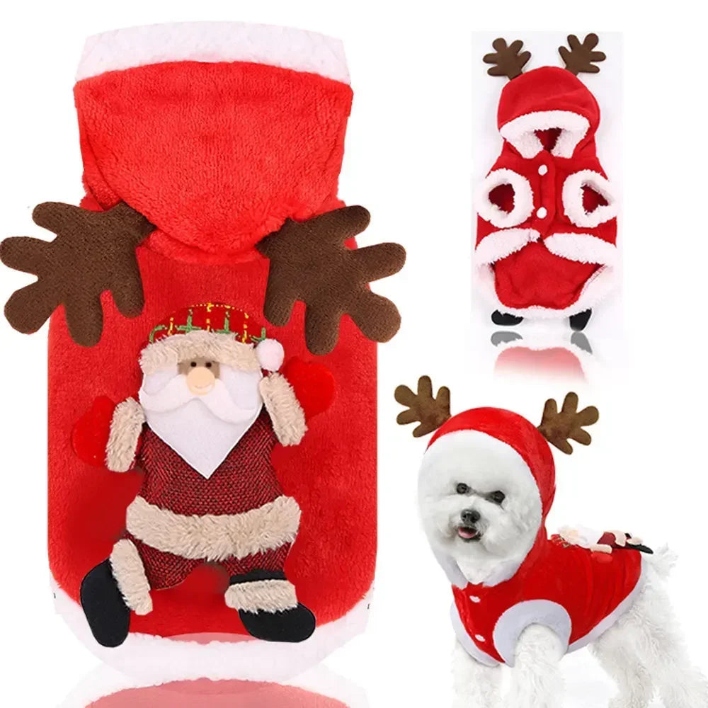 Buddy Style™ Christmas Cozy Pet Hoodie